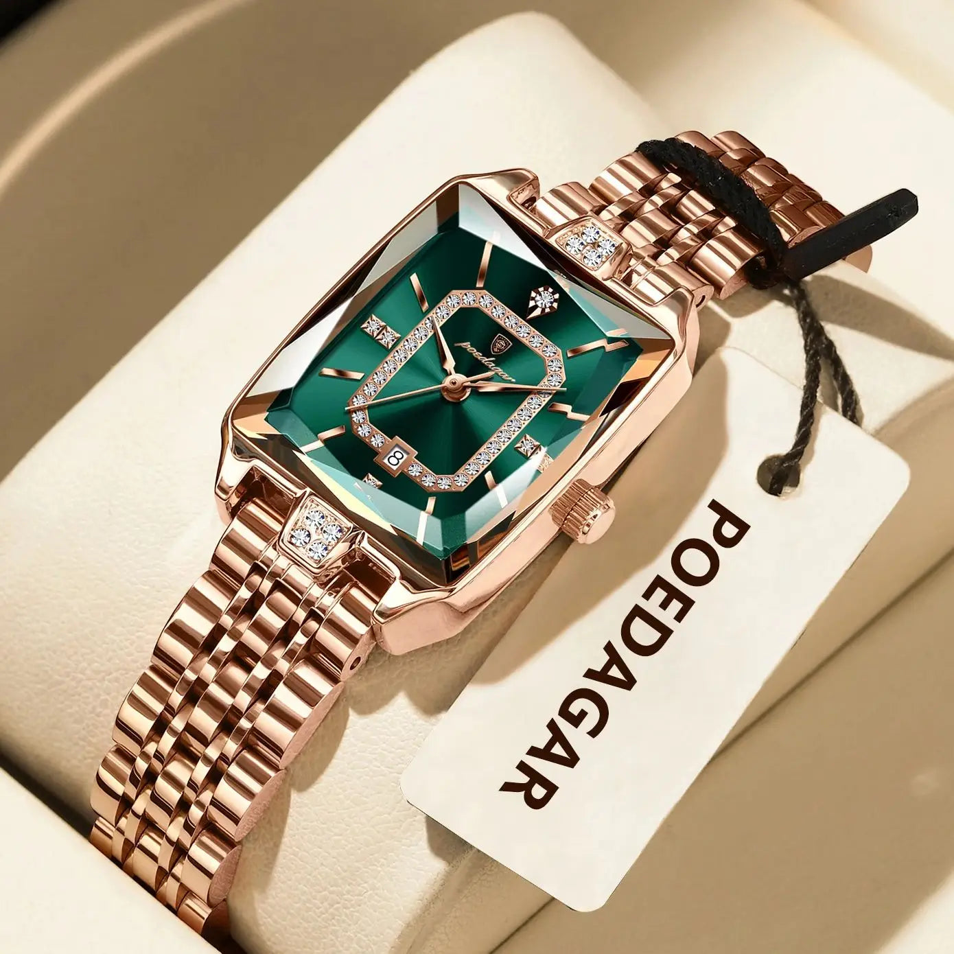 Orologio da donna POEDAGAR di lusso, impermeabile